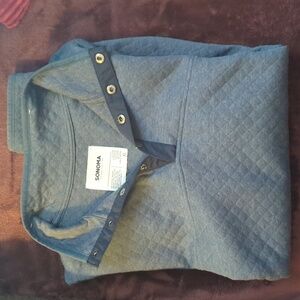 Men's long sleeve quarter snap shirt  XL